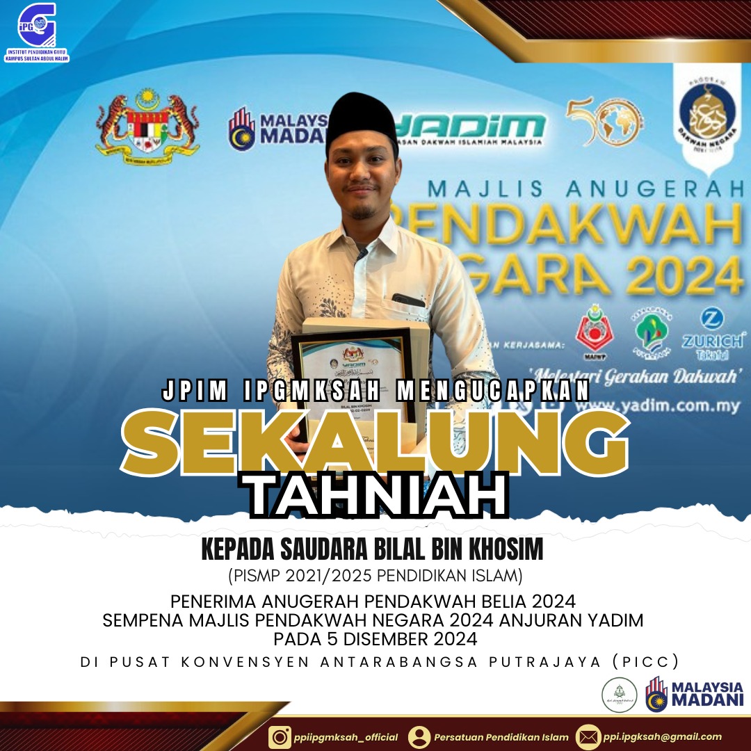 Anugerah Pendakwah Belia 2024
